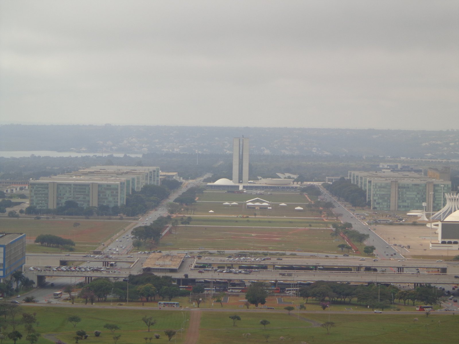 Esplanada dos Ministérios em Brasília, sede do Ministério da Fazenda e da Receita Federal do Brasil