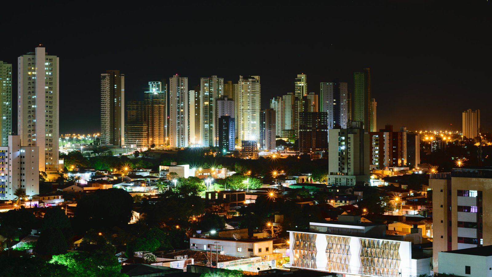 Skyline de João Pessoa, sede do TCE da Paraíba